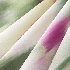 Multicolor Illusion Midi Dress.